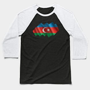 Flag of Azerbaijan Baseball T-Shirt